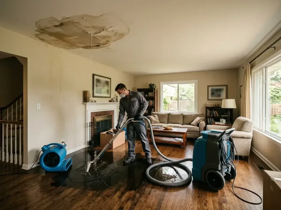 attic-pipe-burst-ceiling-drip-008 — frequently asked questions, Water Damage Restoration & Carpet Care in Butner, NC